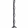 Homeroots 19 x 9.5 x 9.5 in. Stratford 1-Light Architectural Bronze Hanging Light 397977